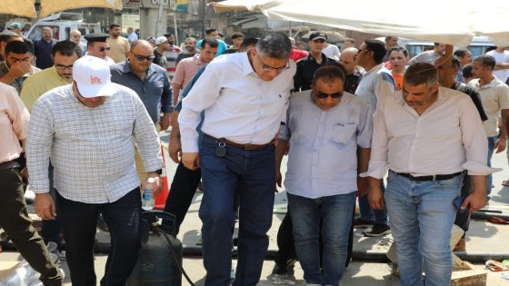 محافظ الجيزة يتابع أعمال إصلاح العطل الطارئ بالكابل الكهربائي الأرضي بساقية مكي