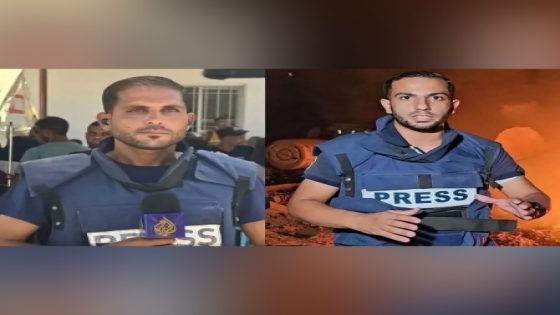 مقتل أنس الشريف ومحمد قريقع وعدد من الصحفيين في قصف إسرائيلي