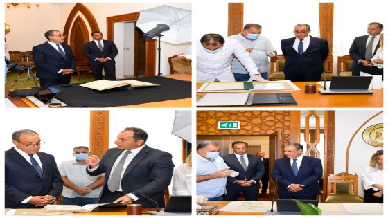وزير الخارجية يتابع مشروع توثيق المستندات ذات القيمة التاريخية بوزارة الخارجية