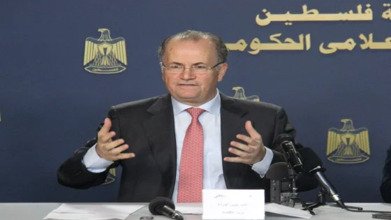 رئيس وزراء فلسطين الدكتور محمد مصطفى  يثمن جهود مصر منذ اندلاع العدوان الإسرائيلى على قطاع غزة