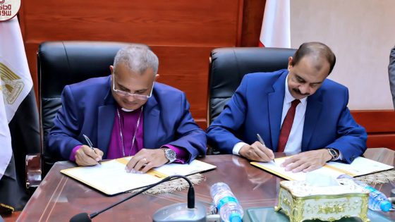 محافظ سوهاج يوقع بروتوكول تعاون مع الهيئة القبطية الإنجيلية لدعم وتمكين الأشخاص ذوي الإعاقة