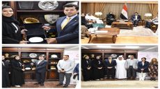 وزير الشباب والرياضة يستقبل الوفد الرسمي لجائزة الشيخة فاطمة بنت مبارك للرياضة النسائية في نسختها التاسعة