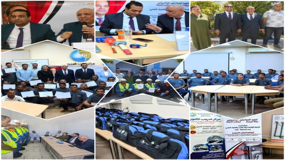 نائب محافظ قنا يشهد اعتماد محطة مياه الجبيل ببرنامج التنمية الفنية المستدامة ويختتم تدريب أعمال السباكة ضمن “مراكب النجاة”