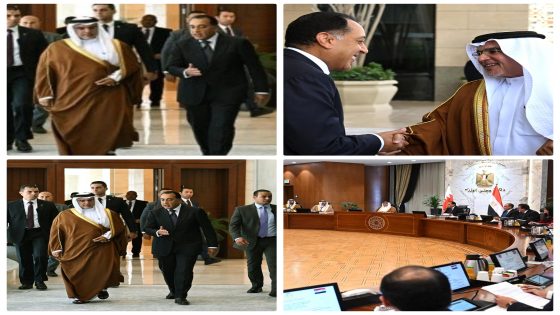 رئيس الوزراء وولي عهد البحرين يترأسان جلسة مباحثات موسّعة لمناقشة سبل تعزيز التعاون في الملفات والقضايا محل الاهتمام المشترك بين البلدي ولى عهد البحرين: مصر هي العمق الأصيل لعالمنا العربي وقوة مصر هي قوة للعرب جميعًا.. والعاصمة الإدارية الجديدة مدينة المستقبل والفرص
