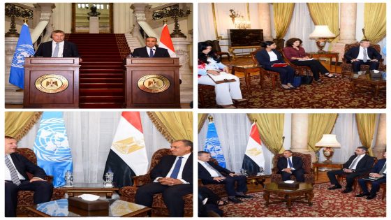 وزير الخارجية يستقبل المفوض العام لوكالة الأمم المتحدة لإغاثة وتشغيل اللاجئين الفلسطينيين بيان صادر عن وزارة الخارجية والهجرة وشئون المصريين بالخارج:
