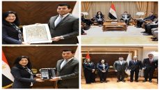 وزير الشباب والرياضة يستقبل الممثلة المقيمة الجديدة لبرنامج الأمم المتحدة الإنمائي (UNDP) في مصر بيان صادر عن وزارة الشباب والرياضة: