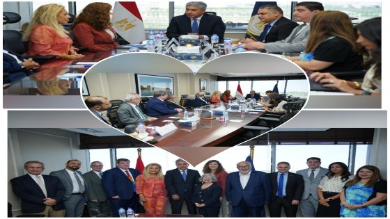 وزير السياحة والآثار يستقبل عضو مجلس إدارة الروتاري الدولي وممثلين عن الروتاري الدولي والمصري لبحث سبل التعاون في الترويج السياحي لمصر