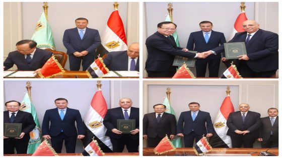 وزير الزراعة يشهد توقيع بروتوكول تعاون بين “بحوث الصحراء” و”الأكاديمية الصينية للعلوم” لتبادل الخبرات وتدريب الكوادر الأفريقية
