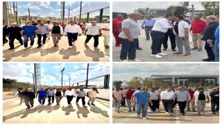 وزراء الشباب والرياضة والإسكان والعمل يتفقدون نادي النادي بالعاصمة الإدارية الجديدة قبل افتتاحه الرسمي