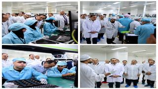 فى إطار خطة استثمارية تقدر بنحو 50 مليون دولار: رئيس الوزراء يفتتح مصنع شركة “أوبو” العالمية فى مصر لتصنيع الهواتف المحمولة بالعاشر من رمضان