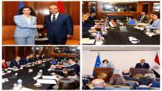 وزير الخارجية يلتقى مع مفوضة الاتحاد الاوروبى لإدارة الأزمات