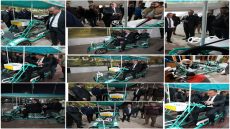 محافظ أسيوط يتفقد نموذجًا لمركبة نقل خفيفة صديقة للبيئة كبديل آمن للتوك توك ودعمًا للشباب