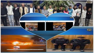 فى إطار كشف ملابسات مقاطع فيديو تم تداولها بمواقع التواصل الإجتماعى تضمنت تدافع عدد من المواطنين أمام إحدى قاعات الأفراح بالقليوبية أثناء مشاركتهم بحفل زفاف أحد صناع المحتوى والزعم بإشتعال النيران بسيارته