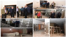 محافظ الغربية يتفقد الأعمال الجارية بمشروع إنشاء المبنى الإداري الجديد لديوان المحافظة بعروس الدلتا