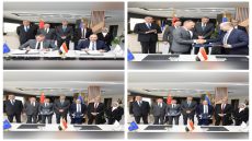 محافظ أسوان يشهد مراسم توقيع تجديد عقد الإتفاق بين المحافظة والبنك الأهلى المصرى لتنفيذ المشروعات التنموية والإستثمارية بما يصب فى صالح المواطن الأسوانى