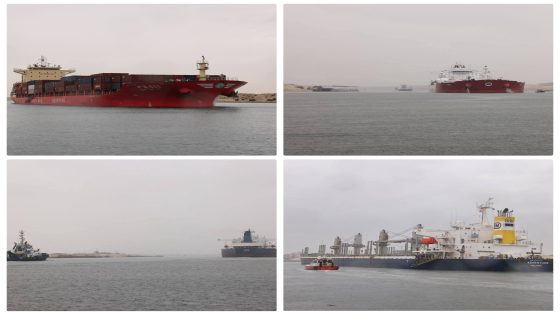 بيان صادر عن هيئة قناة السويس: الفريق أسامة ربيع: “حركة الملاحة بالقناة منتظمة… وتدابير للتعامل مع سوء الأحوال الجوية”