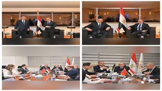 بيان صادر عن وزارة الاستثمار والتجارة الخارجية: – وزير الاستثمار والتجارة الخارجية يجري مباحثات مع وزير التجارة المغربي لزيادة حركة التجارة بين البلدين