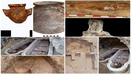 بيان صادر عن وزارة السياحة والآثار:  كشف أثري جديد في المنيا يعيد إحياء أسرار البهنسا في العصر الروماني  البعثة الإسبانية تكشف مقبرة رومانية نادرة وألسنة ذهبية بالبهنسا تكشف ملامح الطقوس الجنائزية في العصرين اليوناني والروماني